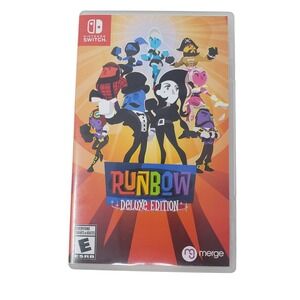 Runbow Deluxe Edition Nintendo Switch Game HAC P AH86C Merge Games 2018 USA